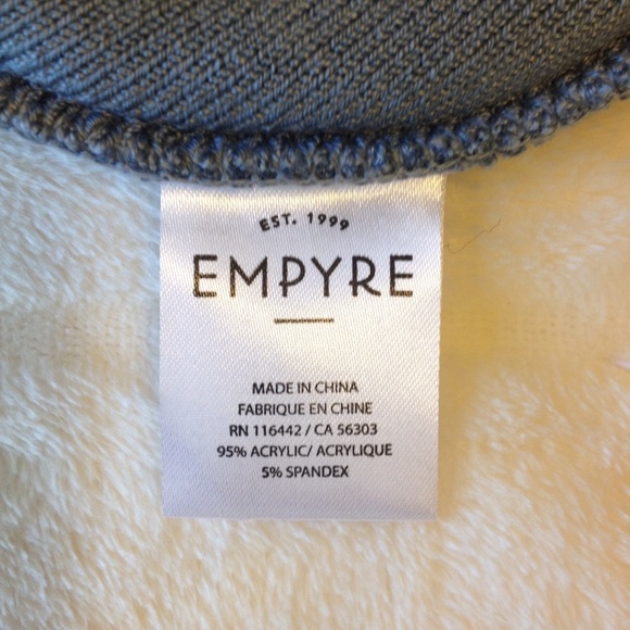 ZUMIEZ EMPYRE Sterling Blue Beanie Hat - Picture 5 of 5